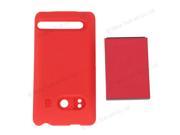 New Replacement 3500mAh Red Extended Battery Red Back Cover for Sprint HTC EVO 4G