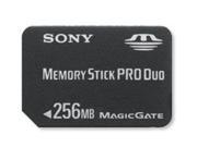 Sony Flash memory card 256 MB MS PRO DUO [Accessory]
