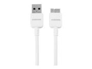 Samsung Galaxy Note 3 USB 3.0 5 Feet Data Cable Non Retail Packaging White