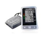 ChoiceMMed BP11 Automatic Digital Arm Type Blood Pressure Monitor w 4 LCD Display Screen and WHO Color Indicator Carrying Bag Included