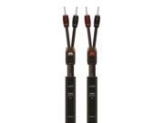 AudioQuest 5ft Pair Castle Rock Full Range Speaker Cable with Silver Banana Plugs