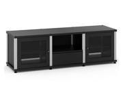 Salamander Synergy Model 236 Speaker Integrated Cabinet Black with Aluminum Posts