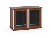 Salamander Synergy Model 323 AV Cabinet Dark Cherry with Aluminum Posts