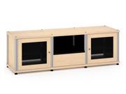 Salamander Synergy Model 236 Speaker Integrated Cabinet Natural Maple with Aluminum Posts