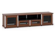 Salamander Synergy Model 245C A Quad Width Audio Video Cabinet Cherry with Aluminum Posts