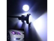 2x 9W 23mm Waterproof Eagle Eye Lamp Car Parking Light Daytime Fog Reverse DIY LED DRL