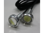 2x 9W 23mm Waterproof Eagle Eye Lamp Car Parking Light Daytime Fog Reverse DIY LED DRL