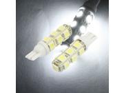 2pcs T10 13 SMD 5050 White Car Side Light Bulb 194 168 W5W LED Wedge Lamp Bulbs