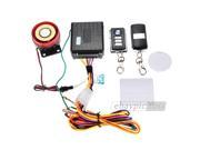 Motorcycle Motorbike Anti theft Remote Control Alarm System Waterproof New