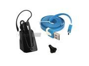 Bluetooth V4.0 Headset Earphone with Mic Magnectic Charging Dock for Cellphone