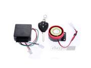 Professional Motorcycle Anti theft Security Alarm 4 Key Remote Control Kit DC12V