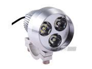 New 9W High Power White 3 LED Spot Fog Light Bulb Lamp for Motorcycle DC10 30V 540LM