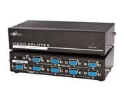 8 Port VGA HD15 SVGA Video Splitter Box 350 MHz PC Laptop to 8 Monitor