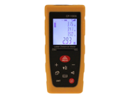 Hand held CP 100S Digital Portable Laser Distance Meter Rangefinder Measurer With LCD Night Light Yellow