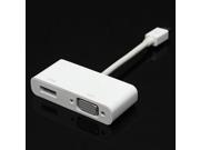 Mini Display Port DP to for hdmi VGA Adapter Cable For Apple Macbook Surface Pro 2 3