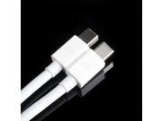 Apple Mini Display Port Male to Mini Displayport Male Cable white 1.8M Mini DP