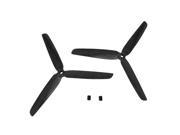 1 Pair 6030 Carbon Fiber 3 blade Propellers Props CW CCW For Quadcopter