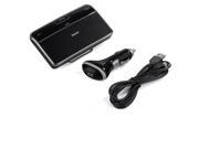 Car Kit Portable Bluetooth 4.0 Hands free Multipoint Speakerphone Speaker Sunvisor Clip Kit Music Receiver