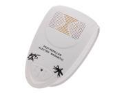 Home Electronic Ultrasonic Anti Mosquito Insect Pest Mouse Killer Magnetic Repeller White