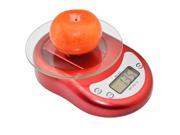 5000g 1g 5kg Electronic Food Diet Postal Kitchen Digital Scale Weight Balance Clock Countdown Alarm