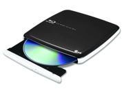 USB External 6x Blu Ray DVD CD Burner w Software PC or Laptops Slim
