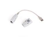 MT 150FT 50m USB 2.0 Extender USB to RJ45 LAN Cable Extension Adapter