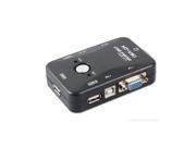 MT 201UK CH 2 Port Manual USB KVM Switch Switcher up to 1900X1440 supported