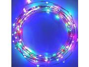 10M 100LEDs USB LED Copper Wire String Fairy Light Strip Lamp Xmas Party Waterproof RGB