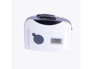 New Portable USB Cassette Tape to MP3 Converter Capture Audio Music Player White