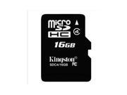 1 pack 16GB 16G Original Kingston microSDHC Card Class 4 TF C4 Flash Memory Card for mobile phones smartphones tablets and other portable devices