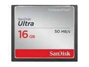 SanDisk Ultra 16GB Compact Flash CF Flash Card Model SDCFHS Pack of 10