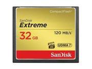 SanDisk Extreme 32GB 32G CF 120MB s 800X UDMA 7 Compact Flash Memory Card Pack of 10