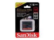 SanDisk 128GB Extreme Pro CompactFlash Memory Card 160MB s Pack of 5