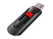 SanDisk Cruzer Glide 64 GB USB 2.0 Flash Drive Black Red Pack of 2