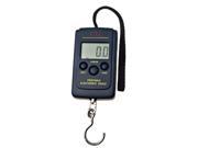Plastic Portable Mini Weight Electronic Digital Hang Hook Scale Black