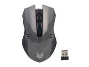 HOT 3233 Wireless Optical Mouse 2.4GHz 6D DPI Adjust Grey for PC Laptop