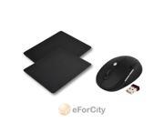 New 2x Black Silicone Skin Soft Mouse Pad 2.4G Cordless Wireless Optical Mouse