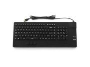 DSI Waterproof Industrial Medical Silicone Keyboard with Mouse JH IKB108