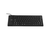 HOT USB 2.0 Silicone Roll Up Foldable PC Computer Keyboard