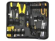 New Professional 58 Piece PC Computer Electrician Handyman DIY Repair Tool Kit Case