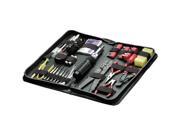 NEW FELLOWES 55 PIECE COMPUTER TOOL KIT BLACK CASE 55 IN 1