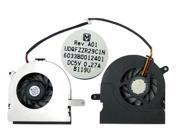 3 PIN New Laptop CPU cooling fan for Toshiba Satellite UDQFZZR29C1N 6033B0012401 DC 5V 0.27A