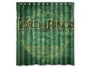 2016 Waterproof Bath Curtain The Lord of The Rings Map Home decor Bathroom Shower Curtain PEVA Fabric Shower Curtain 60 W *72 H