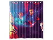 Eco friendly Waterproof Shower Curtain Supernatural Bathroom Polyester Fabric Shower Curtain 66 W *72 H
