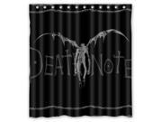 Home Decoration Bathroom Shower Curtain Death Note Waterproof Fabric Shower Curtain 60 W *72 H