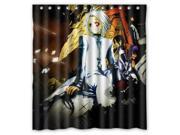 Waterproof Shower Curtain D.Gray Man High Quality Bathroom Curtain With Hooks 60 W *72 H