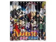 Waterproof Shower Curtain Naruto High Quality Bathroom Curtain With Hooks 66 W *72 H