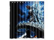 Bathroom Shower Curtain Waterproof EVA Godzilla Home decor Bath Curtain Fabric Shower Curtain 60 W *72 H