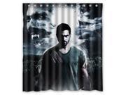 Fashion Design Teen Wolf Bathroom Waterproof Polyester Fabric Shower Curtain With Hooks 66 W *72 H