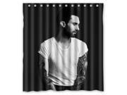 Bathroom Shower Curtain Waterproof EVA Maroon 5 Adam Levine Home decor Bath Curtain Fabric Shower Curtain 60 W *72 H